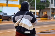  Com termômetros abaixo de 4&amp;ordm;C, Dourados registra temperatura mais baixa do ano 