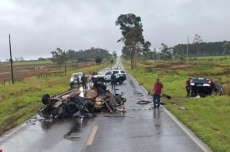  Casal morre em colisão na MS-164 entre Ponta Porã e Nova Itamarati 