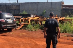 Maquinários agrícolas furtados em Dourados são recuperados