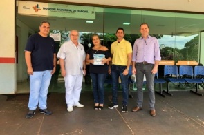 Empresários fazem doação de 1500 luvas para Hospital Municipal de Itaporã