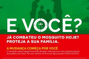 Itaporã acende sinal de alerta com a necessidade de frear avanço da Dengue