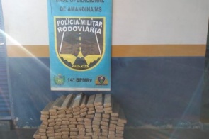 Homem é preso transportando mais de 100 kg de maconha para Minas Gerais