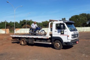 Detran-MS remove última motocicleta e esvazia pátio de apreensão na sede