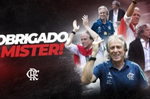 Flamengo anuncia saída do técnico Jorge Jesus