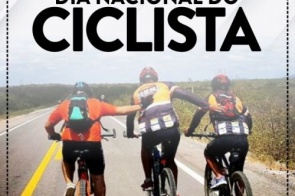 Nesta quarta-feira 19 de agosto é celebrado  dia nacional do Ciclista