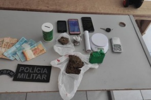 Ação conjunta prende jovem por tráfico de drogas em Cassilândia