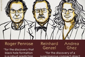 Três cientistas ganham o Nobel de Física por descobertas sobre o Universo