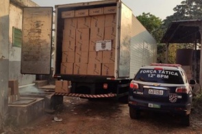 Polícia encontra contrabando em frigorífico desativado