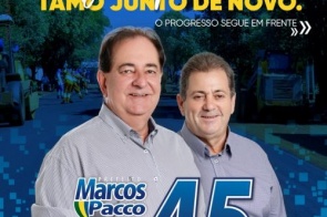 ELEIÇÕES 2020: Marcos Pacco é reeleito prefeito de Itaporã