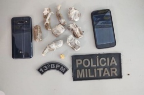 Em ação simultânea, Polícia Militar prende três jovens por tráfico de drogas em MS