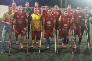 Futebol sul-mato-grossense de amputados disputa quadrangular em São Paulo