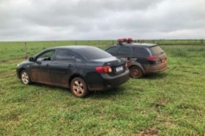 Polícia Civil prende suspeitos de roubo a veículo em Caarapó