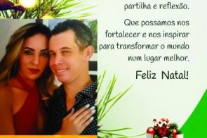 Carlos Rodrigo De Almeida "Paderinho" deseja um Feliz Natal a todos Itaporanenses