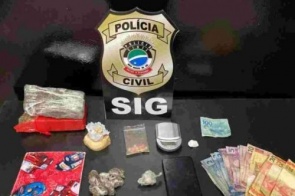 Jovem de 19 anos é preso com drogas avaliadas em R$ 6,8 mil