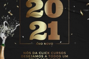 A equipe da CLICK CURSOS de Itaporã deseja a todos um Feliz Ano Novo