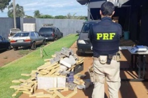 Polícia apreende mais de 250 quilos de drogas na BR-163