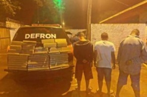 Homens são presos por tráfico de drogas em ponto de distribuição de maconha de Dourados