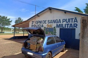 PM faz duas apreensões de mercadorias contrabandeadas do Paraguai