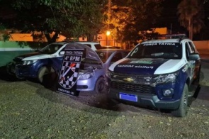 PM de Ponta Porã recupera carro roubado em São Paulo
