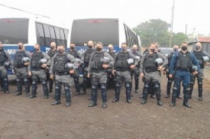 Batalhão de Choque chega a Dourados para apoiar fiscalização durante lockdown