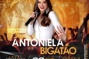 Antoniela Bigatão abrirá show de Jads e Jadson em Itaporã