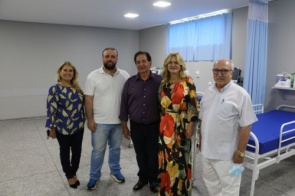 Prefeito Marcos Pacco e autoridades inauguram o Novo Pronto Socorro do Hospital de Itaporã