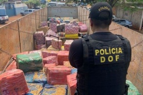 DOF faz a maior apreensão de drogas do Brasil em 2022