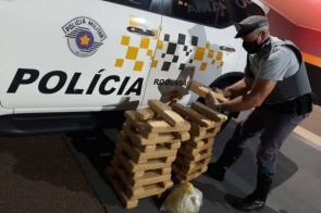 Dupla é presa em SP com quase 50 quilos de drogas em ônibus que saiu de Dourados