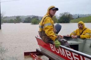 Santa Catarina tem 22 cidades em situação de emergência por conta das chuvas