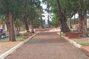 Itaporã: Cemitério Cristo Redentor recebe mutirão de limpeza