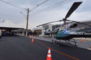 Nova sede do DOF é entregue em Dourados pelo Governo do Estado junto com helicóptero