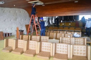 Supremo inicia trabalhos de reconstrução do Plenário e restauração de obras