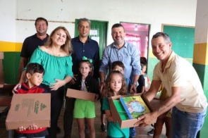 Prefeitura de Itaporã entrega Kits Escolares aos alunos da REME