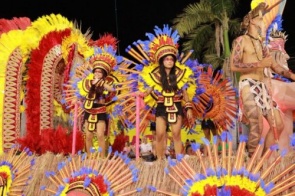Escola de samba que homenageou Dourados é vice-campeã no Carnaval de Corumbá 