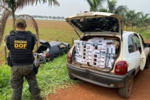 Polícia apreende carga de materiais de contrabando e descaminho
