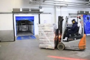 Caminhão que inaugura Rota Bioceânica fica retido em Ponta Porã
