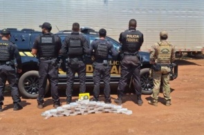 Polícia Federal prende traficante internacional com 31 quilos de cocaína 