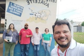 Marcelo Mourão reforça compromisso de caminhão para Avaleite 