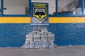 Traficante é preso com 54 quilos de cocaína que levaria para o Paraná 