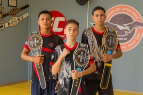 Atletas de Itaporã são campeões brasileiro do Centro-Oeste de kickboxing e conquistam vaga para brasileiro