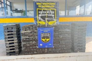 Carga de maconha avaliada em quase R$ 700 mil é apreendida na MS-156