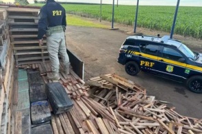 Nota fiscal com dados divergentes leva polícia a descobrir carregamento de maconha
