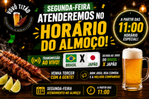 Vovô Titão abre em horário especial nesta segunda-feira para transmitir Brasil x Japão