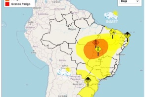 Alerta de tempestade atinge 54 cidades de MS; Dourados pode ter chuva e ventos fortes nesta quarta