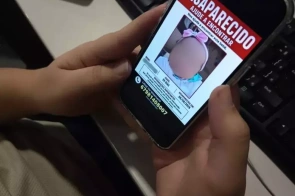 Bem e mamando, bebê sequestrada volta para casa após 5 dias