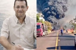 Explosão de carretas matou família que seguia para casamento