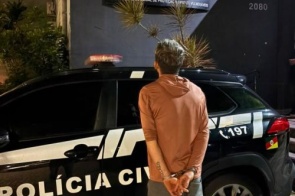 Foragido após tentar matar mulher a facadas em MS é preso no Rio Grande do Sul
