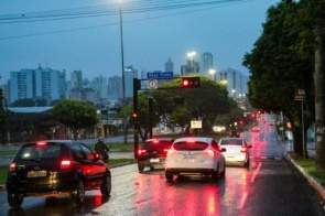 Segunda-feira será marcada por frio, chuva e vento forte em Mato Grosso do Sul
