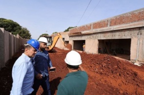 Obras do CAPS AD III avançam e chegam a 65% de execução