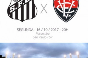 Santos enfrenta o Vitória com chance de reduzir a vantagem do Corinthians